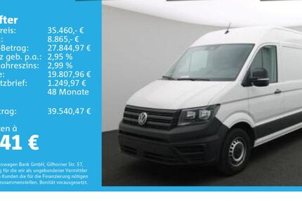 VW Crafter 14.700 km 33.420 € Ulm 89079