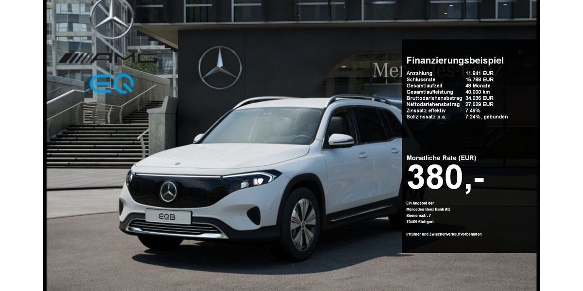 Mercedes-Benz EQB 8.112 km 39.470 &euro; Dortmund 44139