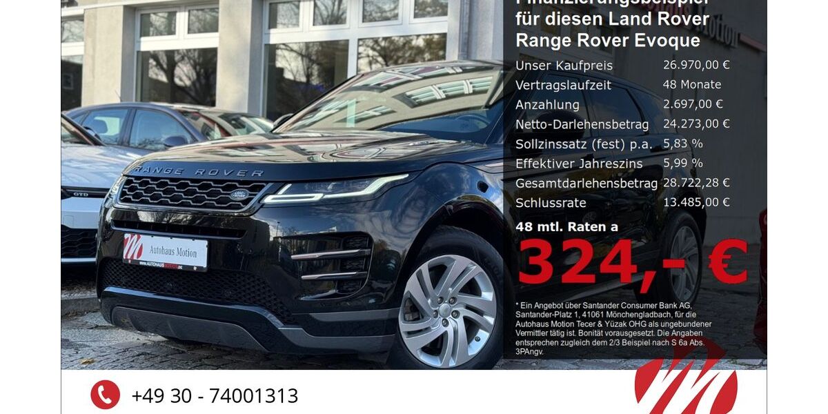 Land Rover Range Rover Evoque 50.000 km 26.470 &euro; Berlin 12305