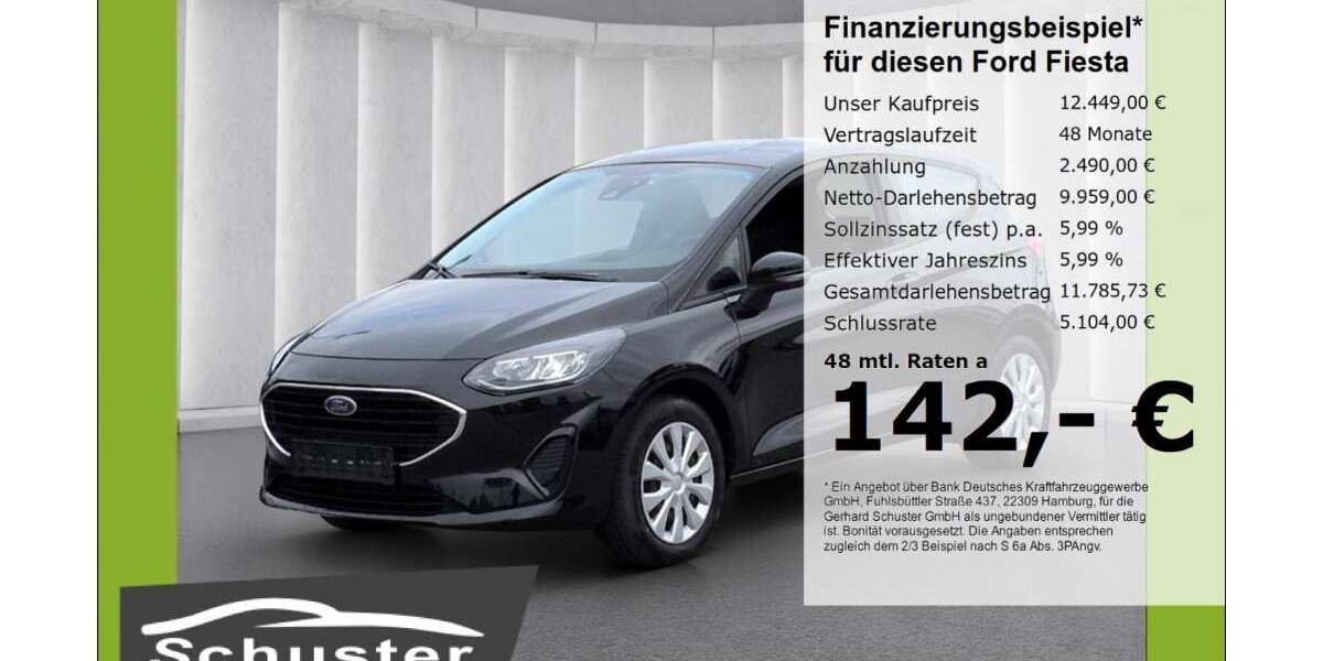 Ford Fiesta 40.400 km 12.449 &euro; Ruhstorf 94099