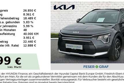 Kia Niro 8.443 km 24.850 € Roth 91154