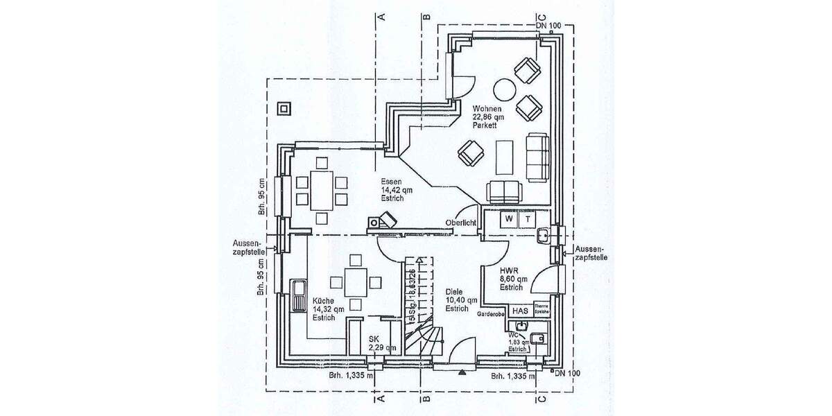 Einfamilienhaus Wangerland / Hooksiel Hooksiel - 4 Zimmer, 127 m&sup2;, 1.250&euro; | Angebot:25671326