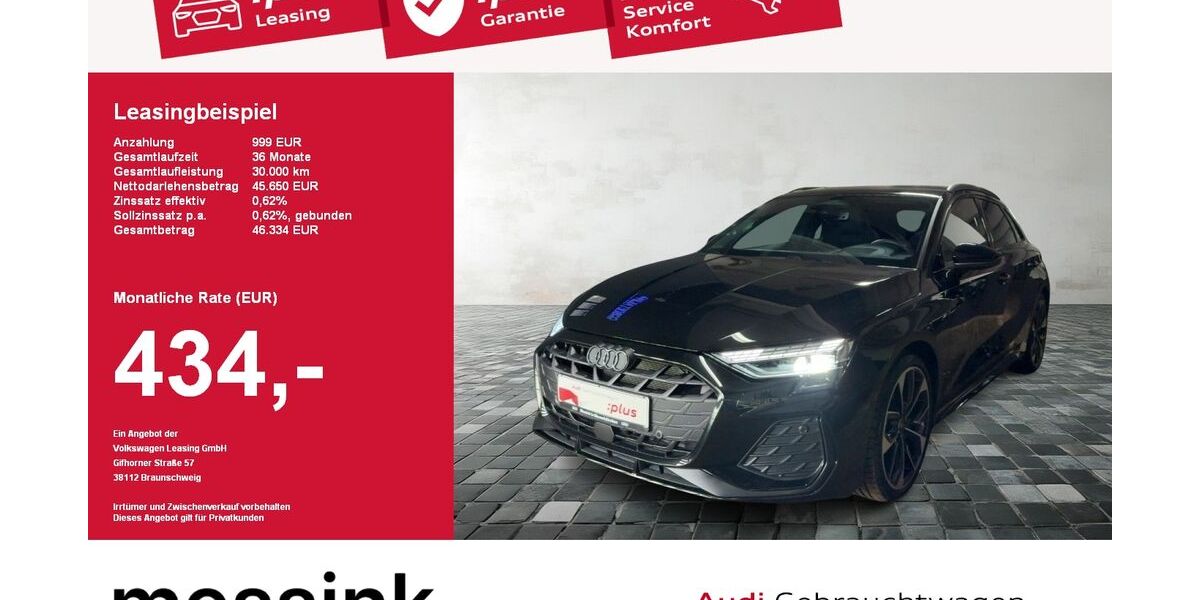 Audi A3 6.958 km 44.850 &euro; Wermelskirchen 42929