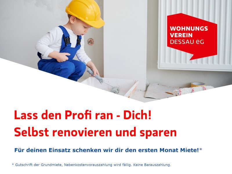 Wohnung zum Mieten in Dessau-Roßlau 305 € 47.07 m²