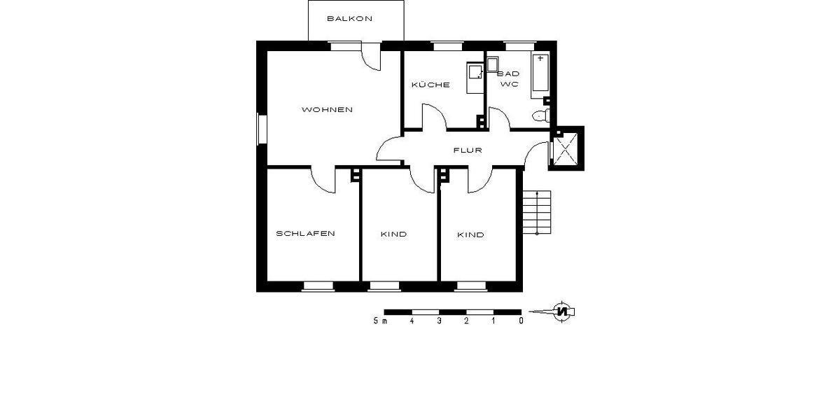 Erdgeschoßwohnung Oldenburg Bürgeresch - 4 Zimmer, 78 m&sup2;, 717&euro; | Angebot:25378889