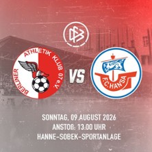 Berliner AK U19 vs FC Hansa Rostock U19 09.08.2026 Hanne-Sobek-Sportanlage