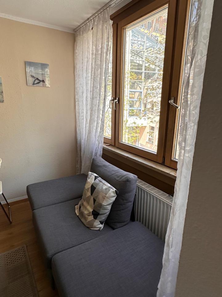 1-Zimmer-Wohnung vollmöbliert in Nürnberg Gostenhof zimmer