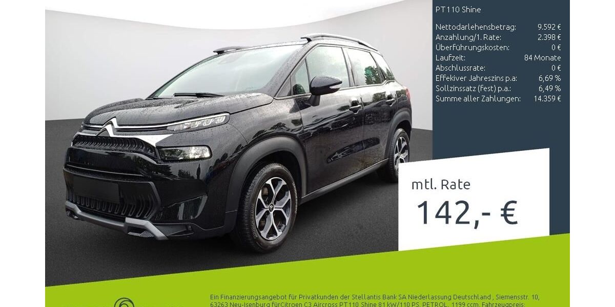 Citroen C3 Aircross 89.063 km 11.998 &euro; Ahaus 48683