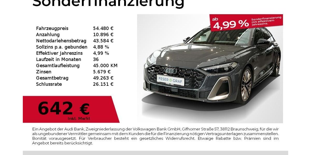 Audi A5 10.669 km 51.980 &euro; Fürth 90763