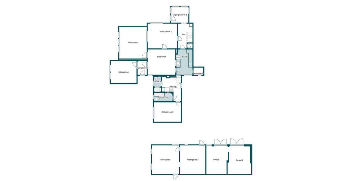 Doppelhaushälfte Züssow - 7 Zimmer, 183 m&sup2;, 165.000&euro; | Angebot:26903856
