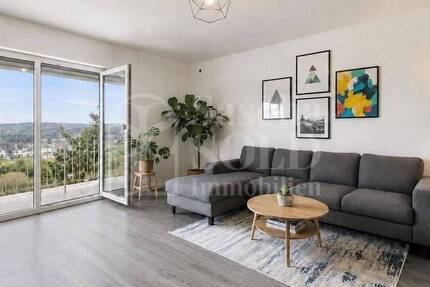 Erstbezug nach Sanierung - ab August - Helle 2-Zimmer-Wohnung mit Balkon und Panoramablick - Wohnung Spiesen-Elversberg Elversberg | Angebot:26573144