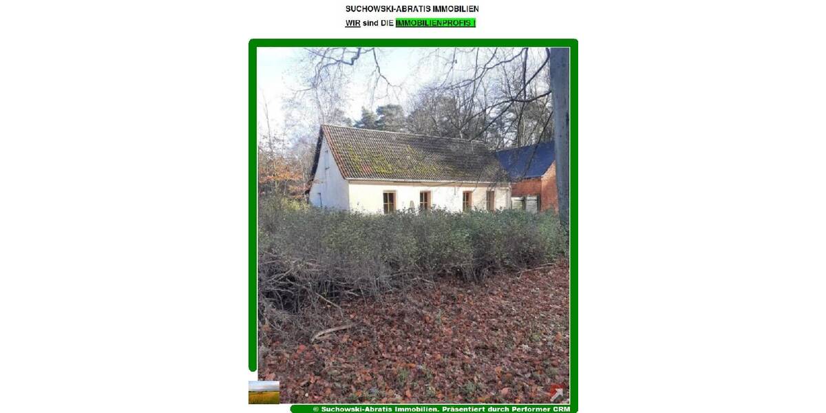 *** Haus am Wald - fast Alleinlage *** 3 zimmer