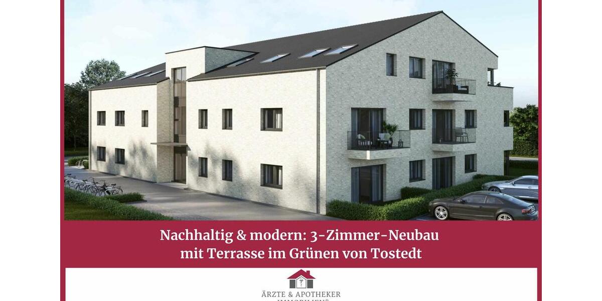 Erdgeschoßwohnung Tostedt - 3 Zimmer, 106 m&sup2;, 1.400&euro; | Angebot:26383548