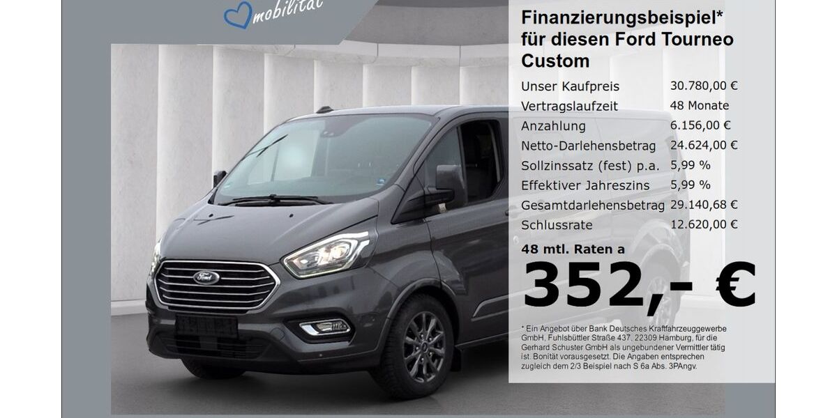 Ford Tourneo Custom 79.887 km 30.280 &euro; Ruhstorf 94099