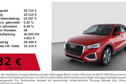 Audi Q2 2.526 km 33.710 € Nürnberg 90411
