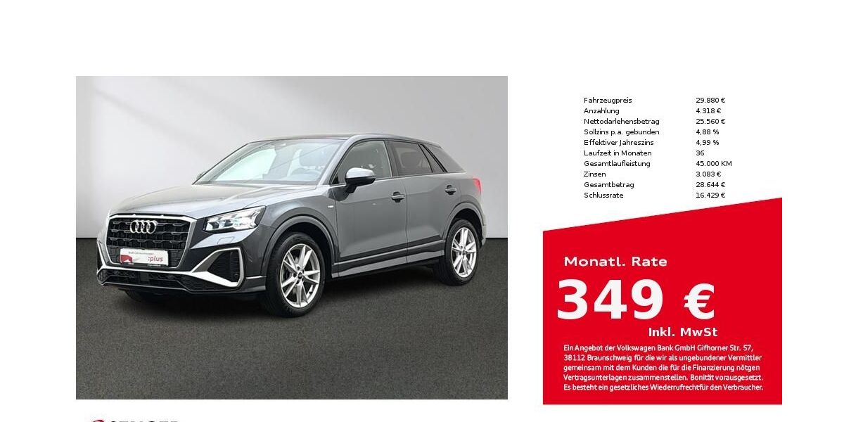 Audi Q2 63.203 km 29.880 &euro; Lingen 49809