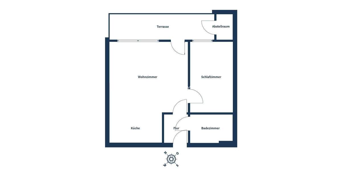 Etagenwohnung Schwalbach am Taunus - 2 Zimmer, 45 m&sup2;, 180.000&euro; | Angebot:25708459