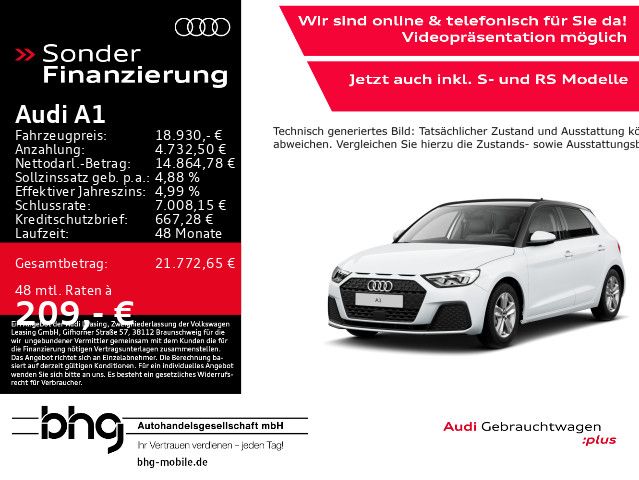 Audi A1 35.156 km 18.930 &euro; Reutlingen 72760