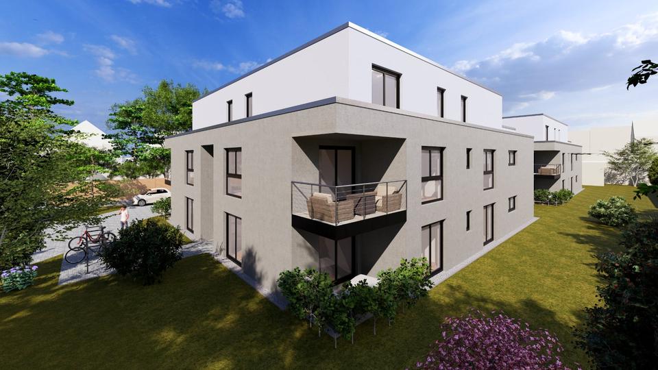 Erstbezug! Exklusive 3-Zimmer-Penthousewohnung mit Dachterrasse & Gäste-Bad in Waltrop-Zentrum 3 zimmer