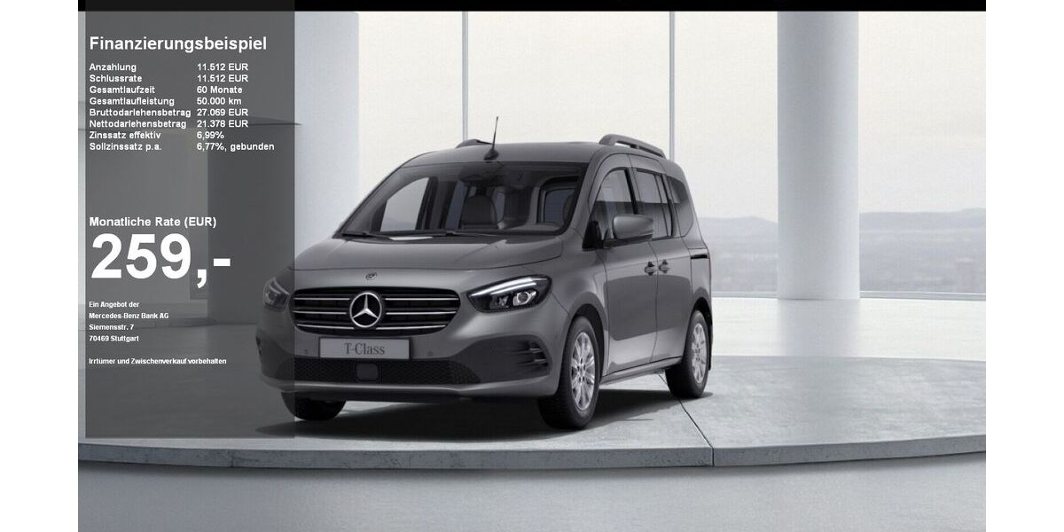Mercedes-Benz T-Klasse 8.309 km 32.890 &euro; Rendsburg 24768
