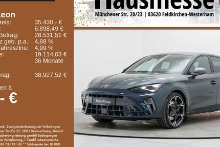 Cupra Leon 11.296 km 34.960 &euro; Feldkirchen/Westerham 83620