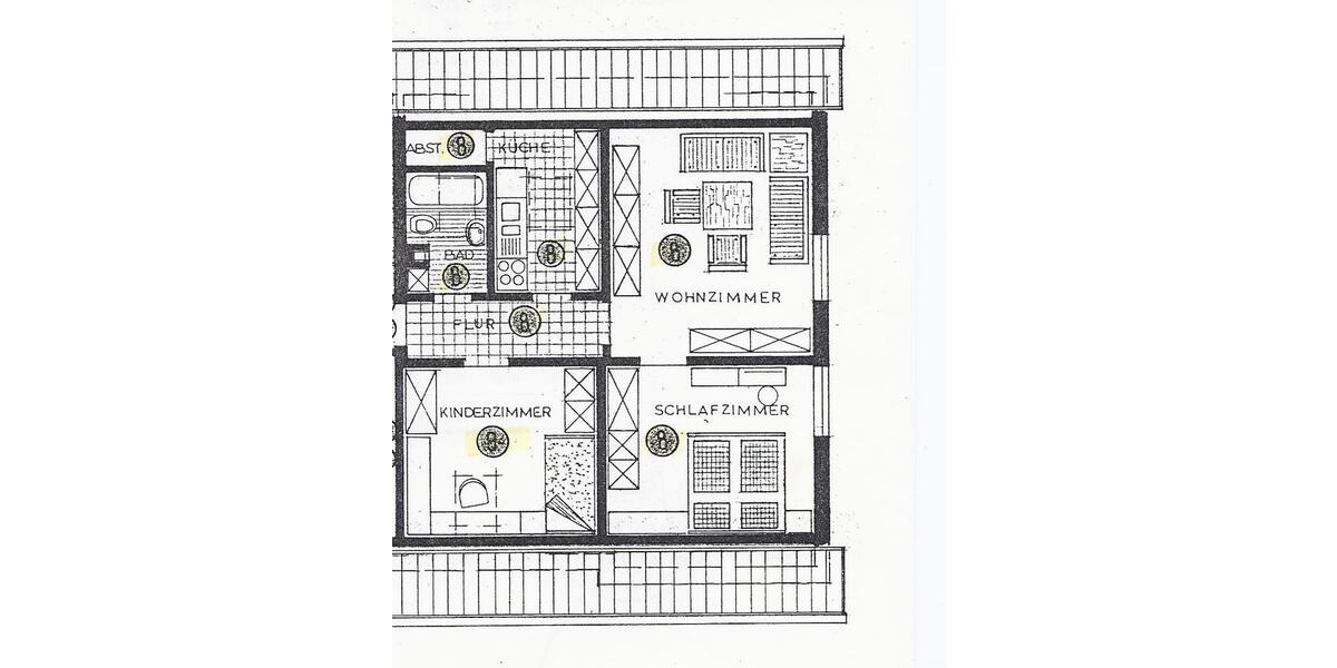 Dachgeschoßwohnung Albstadt Gemarkung Onstmettingen - 3 Zimmer, 64 m&sup2;, 89.700&euro; | Angebot:26688084