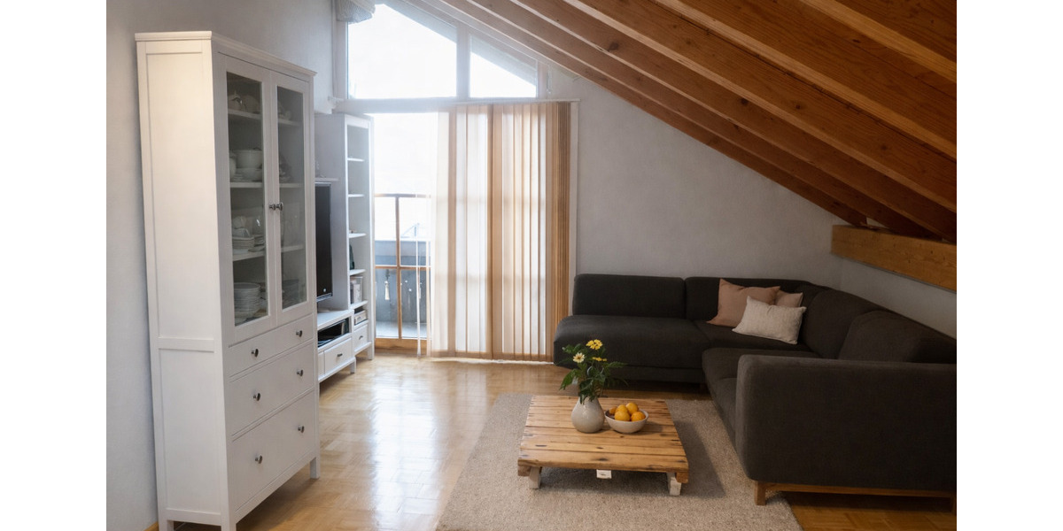 Dachgeschoßwohnung Bruckmühl - 2 Zimmer, 55 m&sup2;, 299.000&euro; | Angebot:25341901