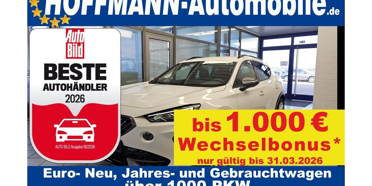 Cupra Formentor 20.605 km 24.450 &euro; Wolfsburg-Heiligendorf 38444