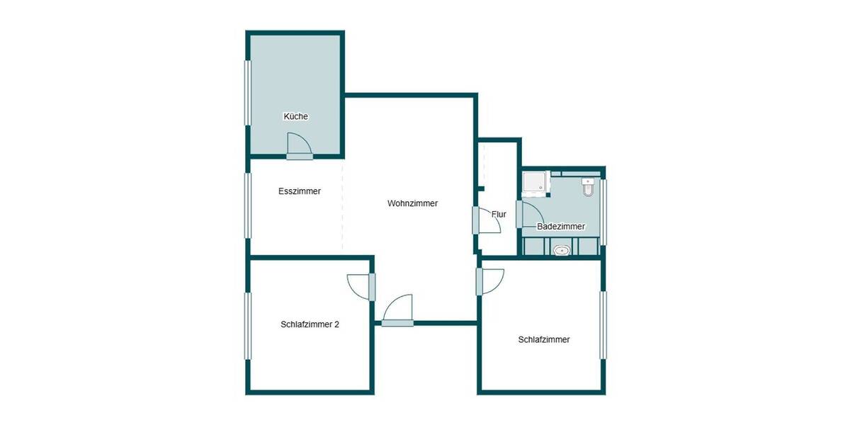 Etagenwohnung Halle (Westfalen) Halle - 3 Zimmer, 87 m&sup2;, 155.000&euro; | Angebot:26043483