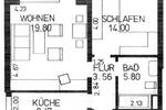 Etagenwohnung Konstanz Königsbau - 2 Zimmer, 54 m&sup2;, 279.000&euro; | Angebot:26795109