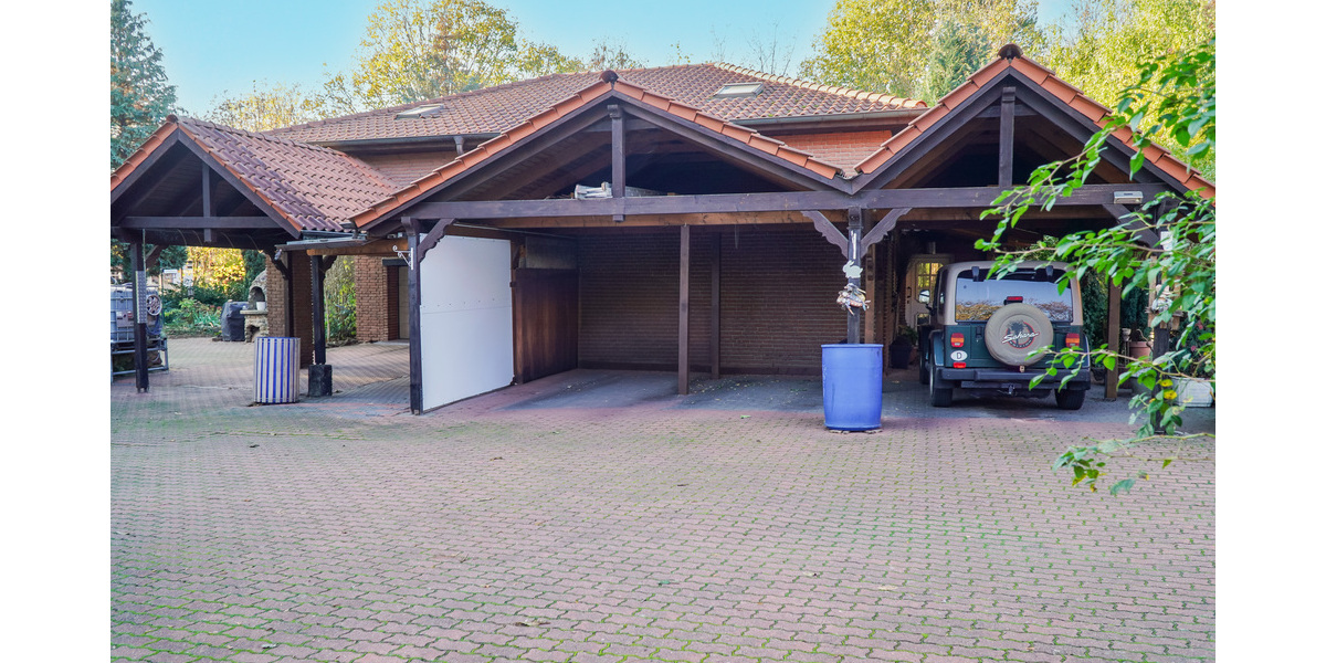 Stilvoller Bungalow mit Charme – Garage, Carport und Pool inklusive - Bungalow Porta Westfalica | Angebot:20088705