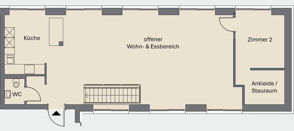 Lichtdurchflutete Maisonettewohnung mit Garten in ruhiger Lage 5 zimmer