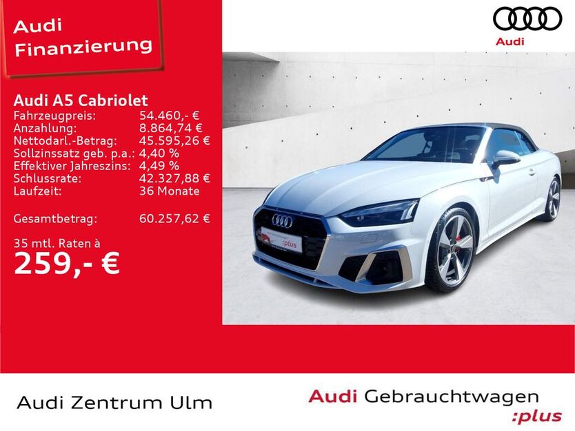 Audi A5 8.933 km 54.460 € Ulm 89073