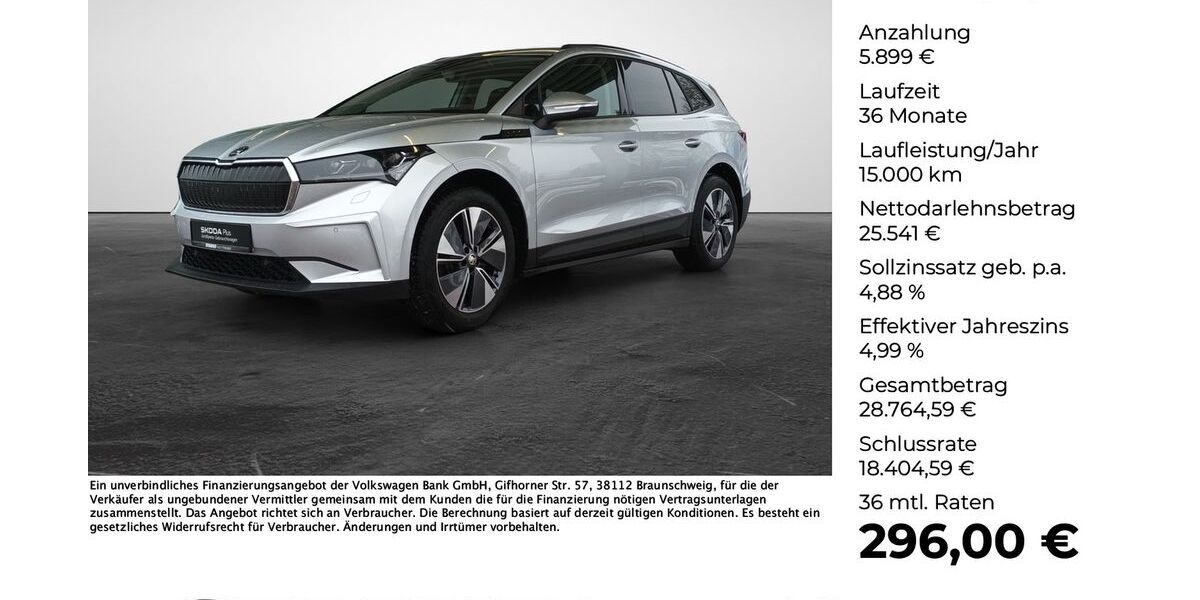 Skoda Enyaq 8.569 km 31.190 &euro; Versmold 33775