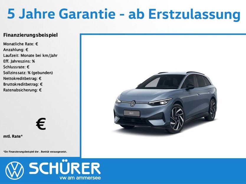 VW ID.7 4.621 km 55.897 € Dießen am Ammersee 86911