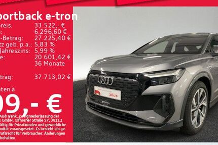 Audi Q4 e-tron 14.420 km 33.522 &euro; München 81825