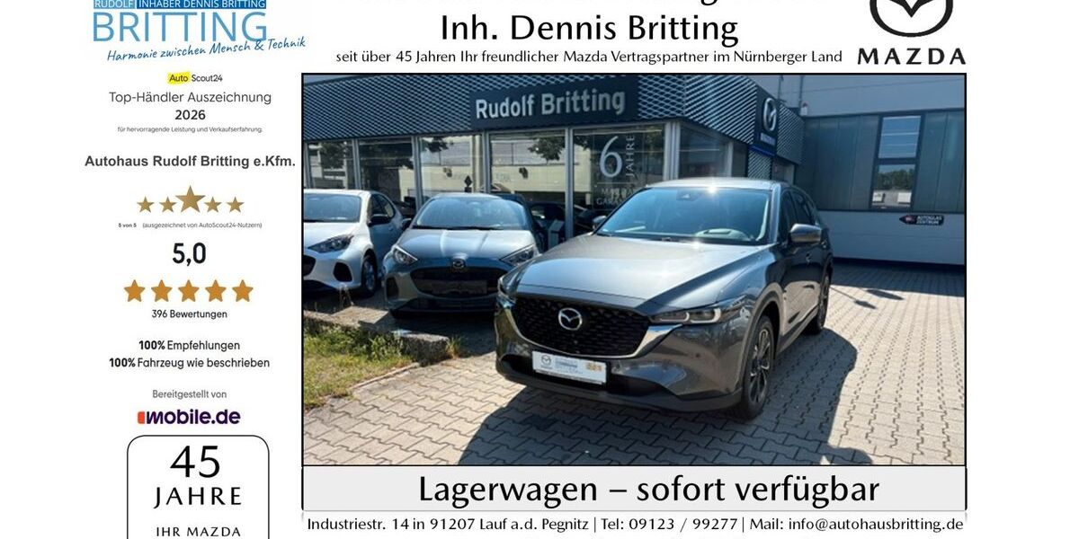 Mazda CX-5 36.000 km 28.690 &euro; Lauf 91207