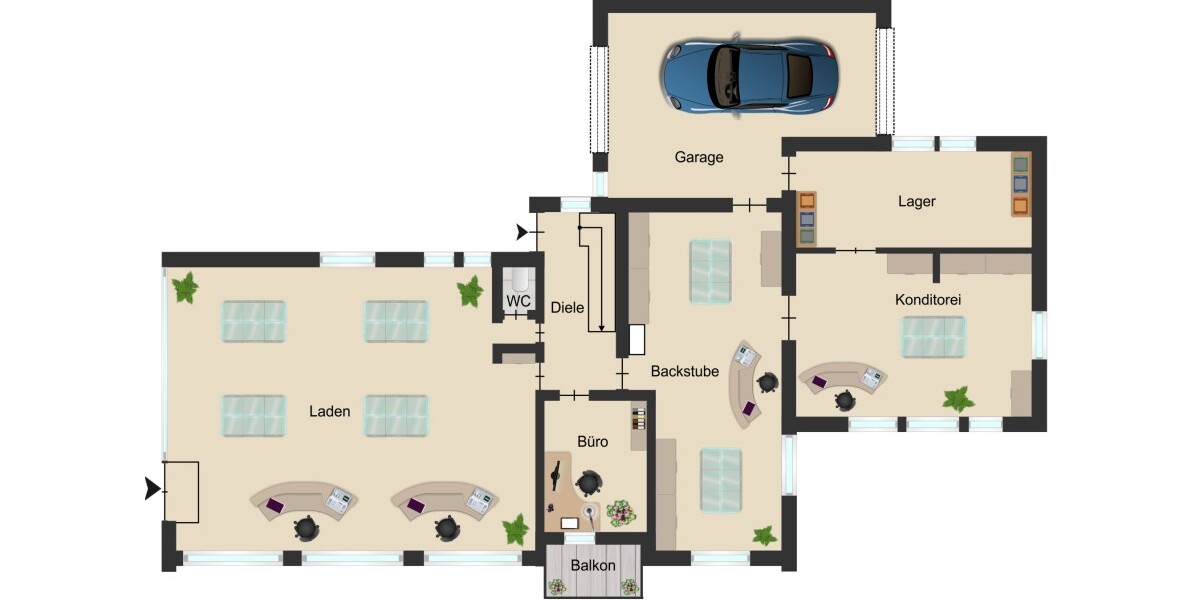 Wohnen, Arbeiten, Erweitern – Dreifamilienhaus mit Gewerbe & Baureserve - Gewerbeobjekt Althütte Althütte | Angebot:27161254