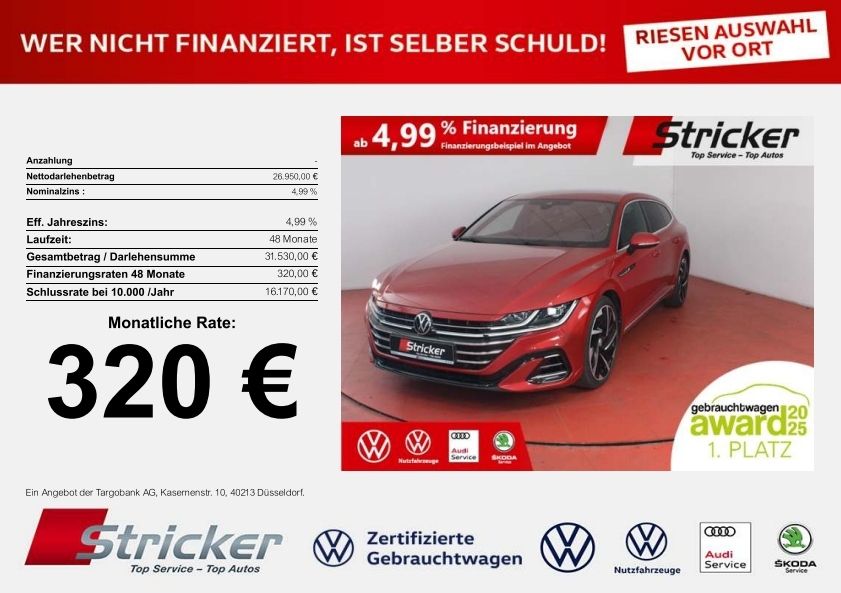 VW Arteon 77.015 km 26.949 &euro; Horn-Bad Meinberg 32805