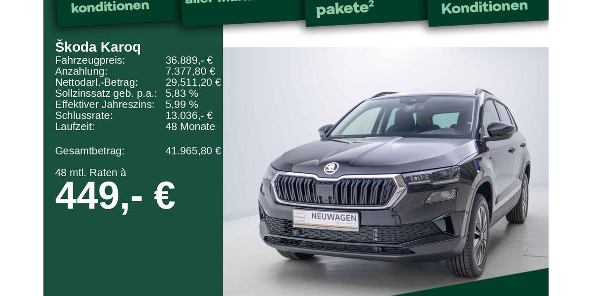 Skoda Karoq 5.000 km 36.889 &euro; Berlin 13088