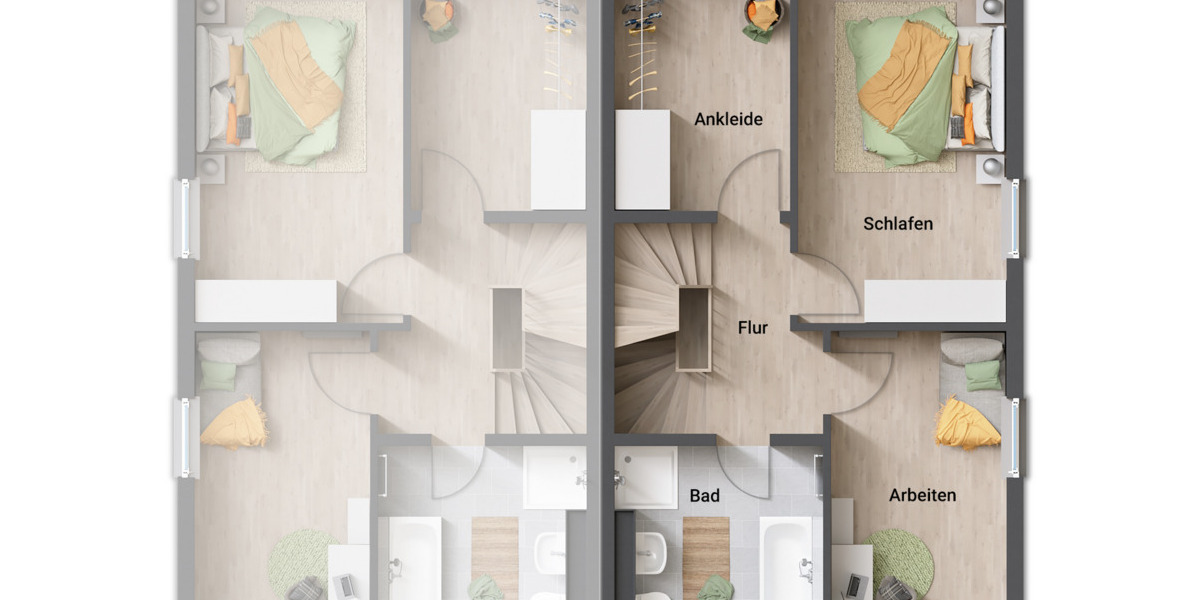 Doppelhaushälfte Bielefeld Quelle - 6 Zimmer, 140 m&sup2;, 504.750&euro; | Angebot:24649369