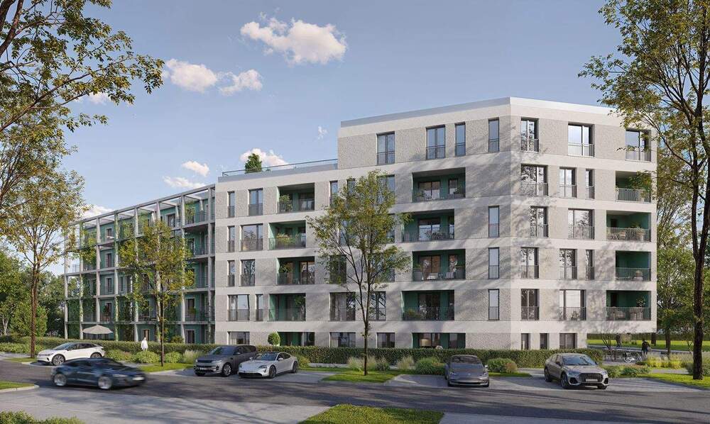 Etagenwohnung Neu-Ulm Ludwigsfeld - 2 Zimmer, 55 m&sup2;, 341.940&euro; | Angebot:25277427