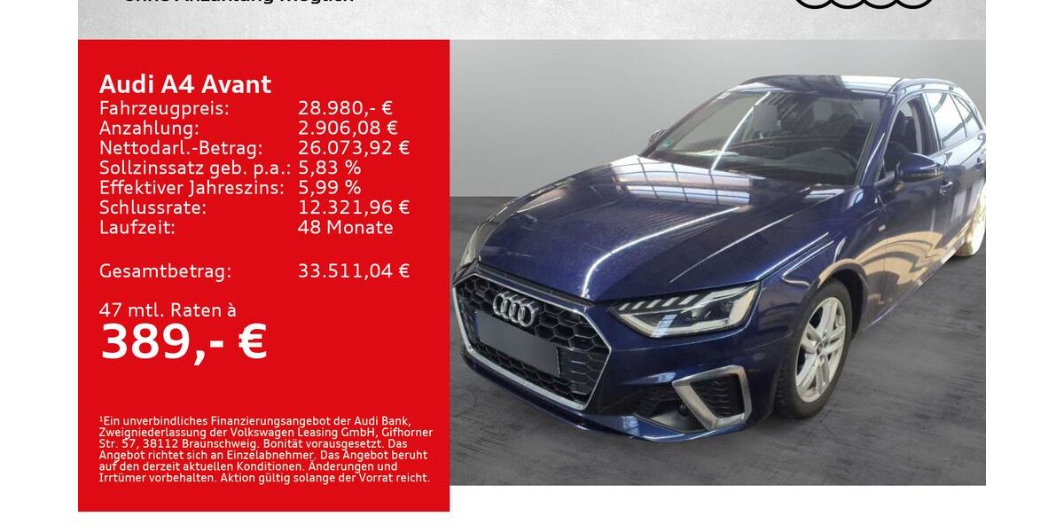 Audi A4 103.500 km 28.980 &euro; Würzburg 97076