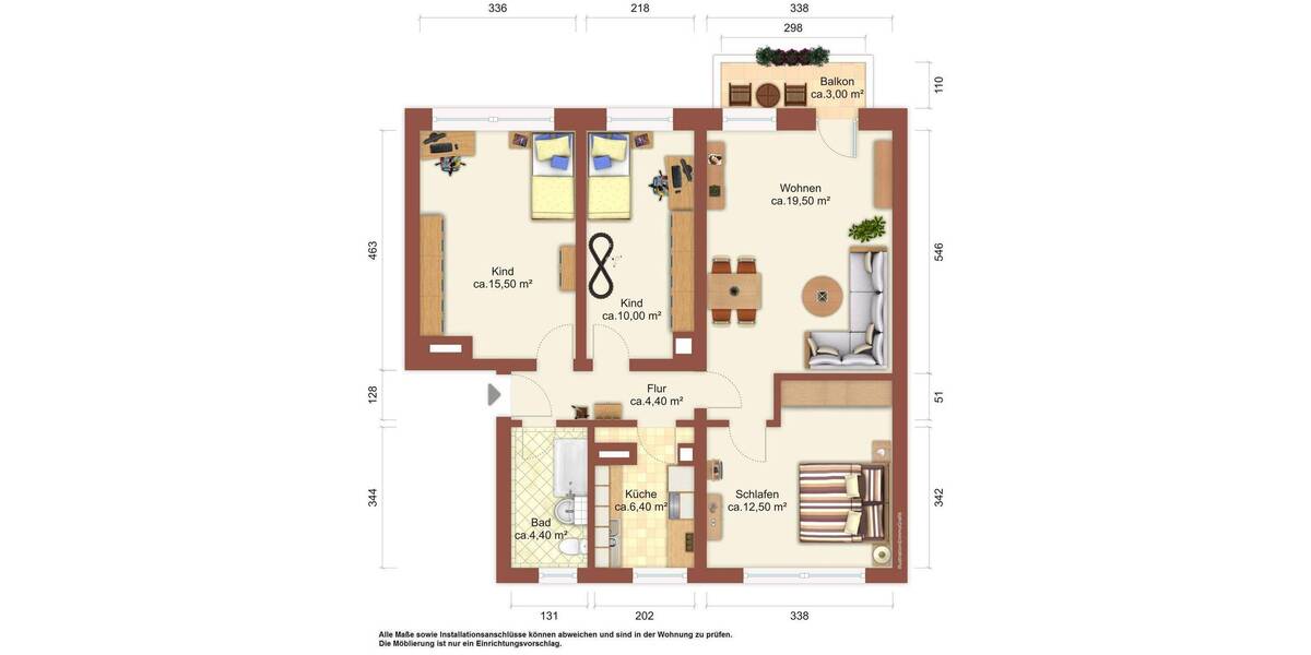 Etagenwohnung Rothenburg/Oberlausitz Rothenburg - 4 Zimmer, 75 m&sup2;, 417&euro; | Angebot:26893124