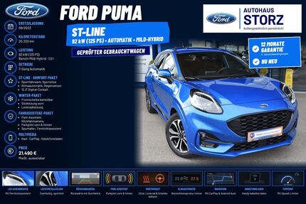 Ford Puma 20.220 km 21.490 &euro; Villingen-Schwenningen 78052