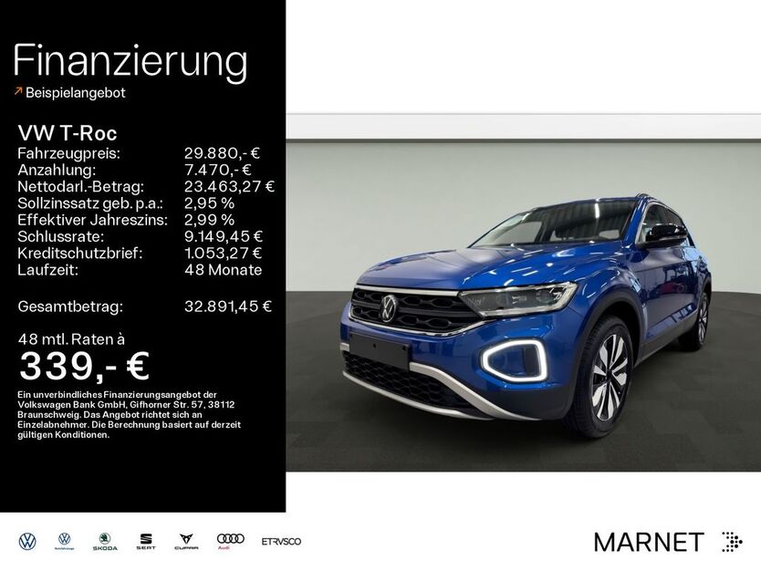 VW T-Roc 5.900 km 29.880 € Mainz-Kastell (Wiesbaden) 55252