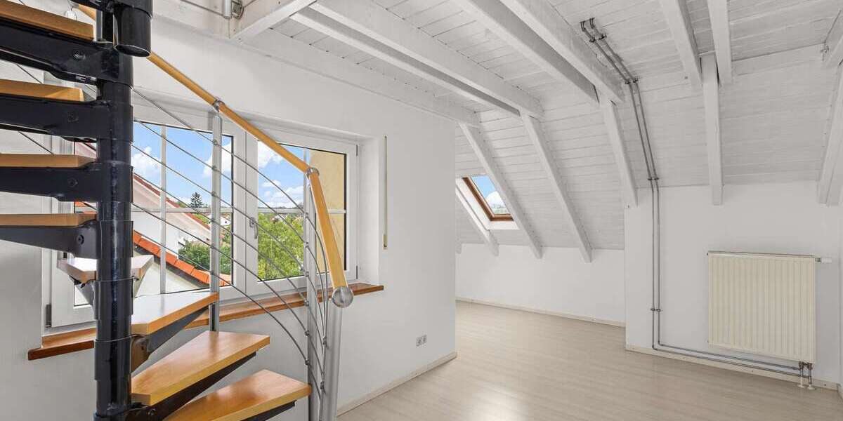 Ruhiges Wohnen mit viel Platz – Maisonette-Wohnung mit Galerie in Steinkirchen - Maisonettenwohnung Reichertshausen | Angebot:27331929