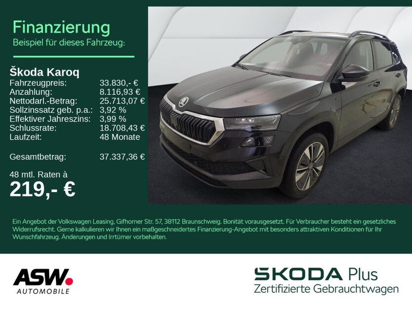 Skoda Karoq 25.600 km 33.830 € Bad Rappenau 74906