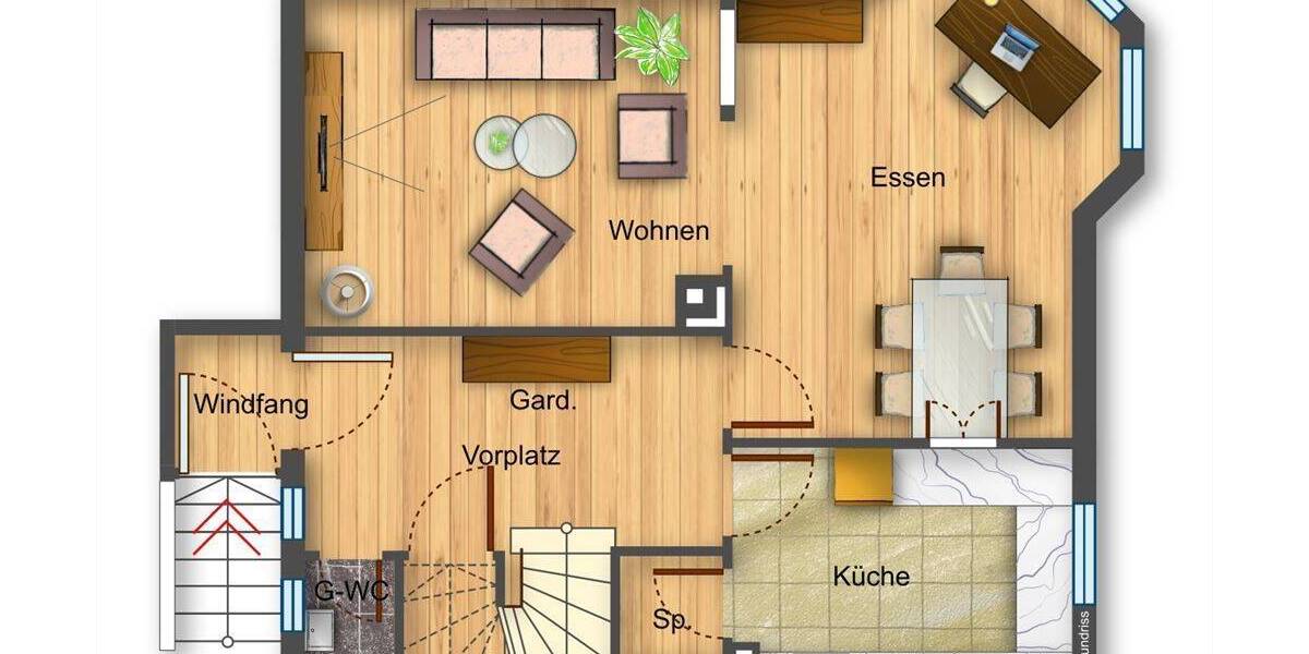 Gartenliebhaber gesucht - 1-Fam.-Haus mit traumhaftem Garten in ruhiger Lage 5 zimmer
