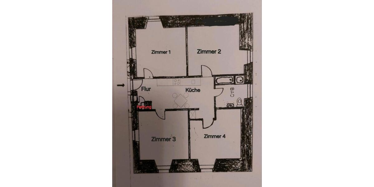 Moderne Wohnung zu vermieten zimmer